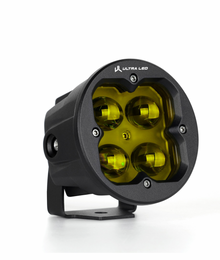Ultra LED Rugged Series RS3 Round Fog Light Set Yellow, photo 6 of 6 — 4Matt Campers, Western Cape & Cape Town
