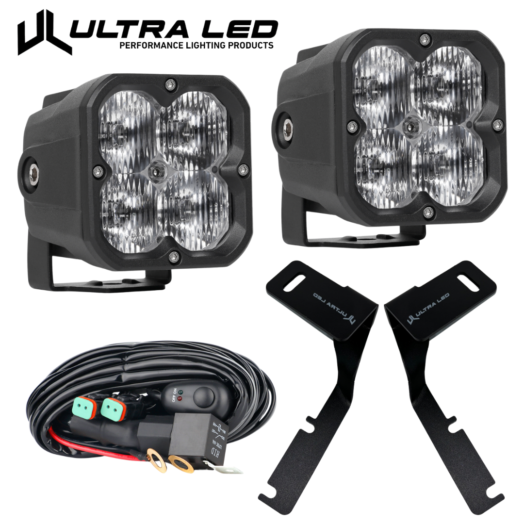Ultra LED Next Gen Ranger & Raptor RS3 Ditch Light Kit 2023-Current, photo 1 of 3 — 4Matt Campers, Western Cape & Cape Town