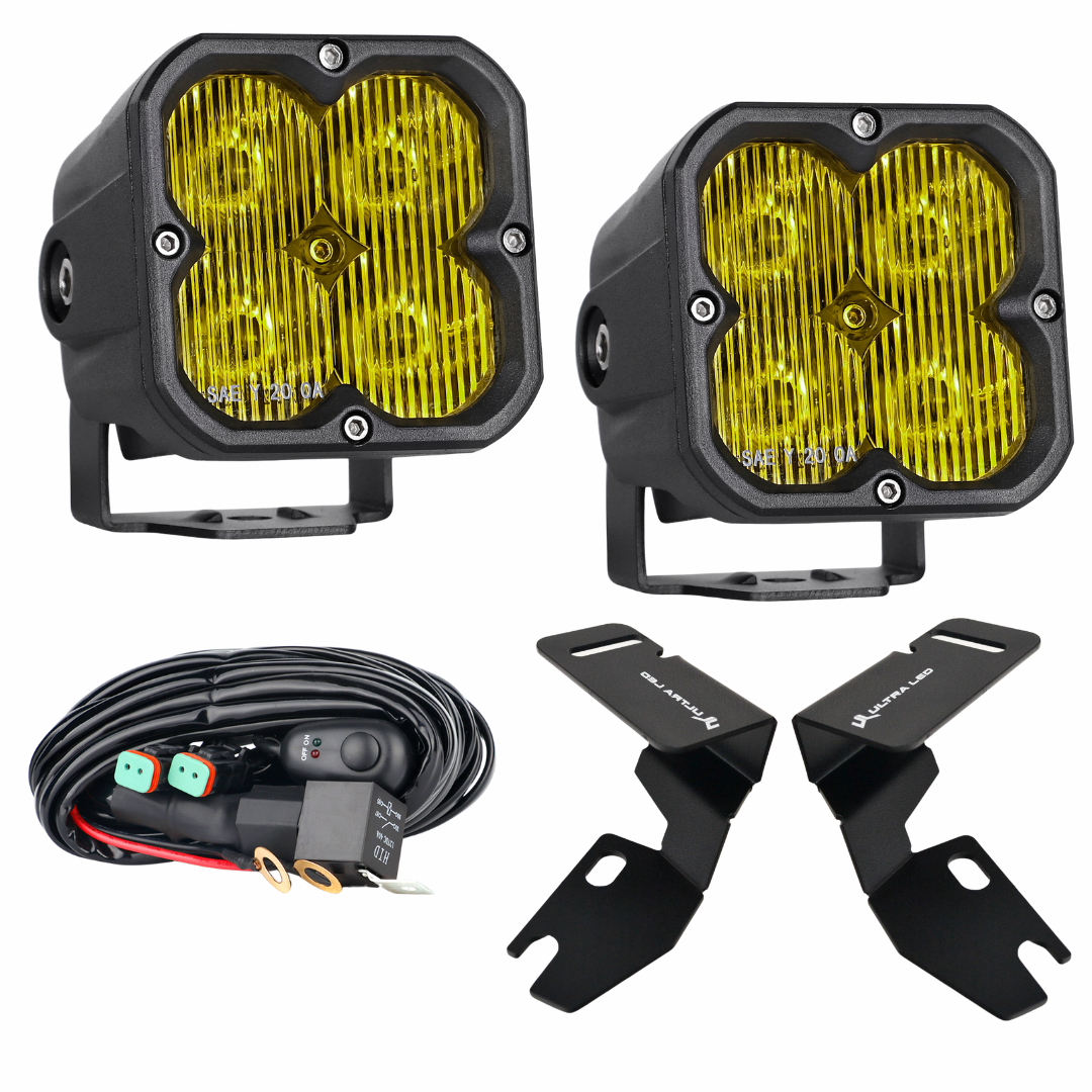 Ultra LED Hilux & Fortuner RS3 Ditch Light Kit 2017-Current, photo 1 of 4 — 4Matt Campers, Western Cape & Cape Town