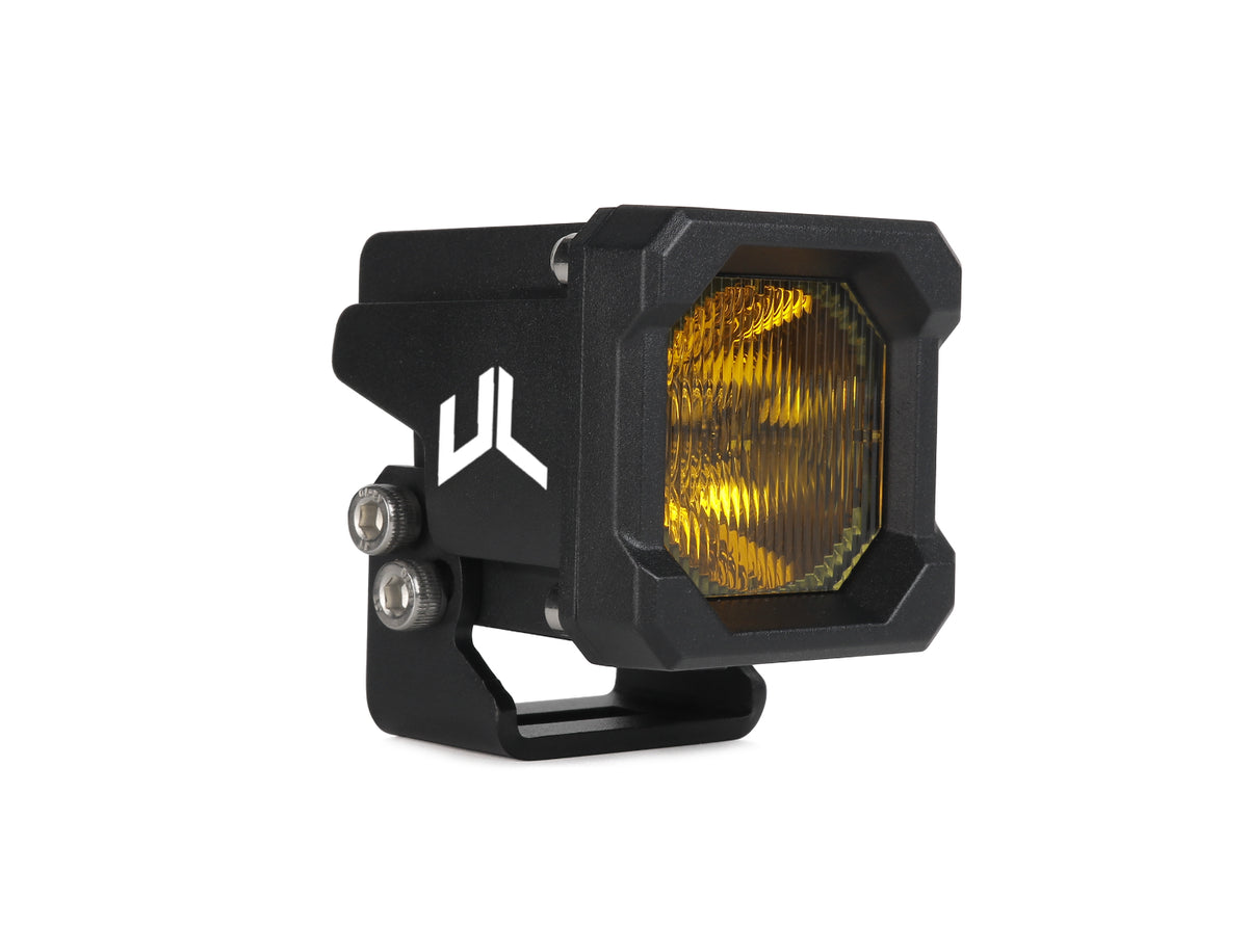 Ultra LED Rugged Series RS1 Yellow Driving Pod (single), photo 1 of 3 — 4Matt Campers, Western Cape & Cape Town