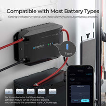 Renogy CORE 12V 40A DC-DC On-Board Battery Charger — compatible battery types