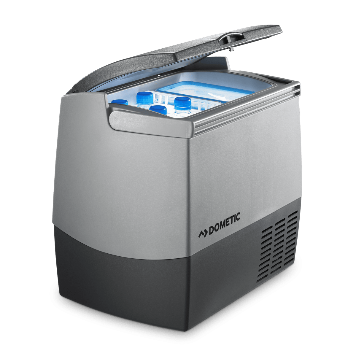 Dometic CDF-18 portable 12/24V fridge freezer, closed lid view — 4Matt Campers, Western Cape & Cape Town