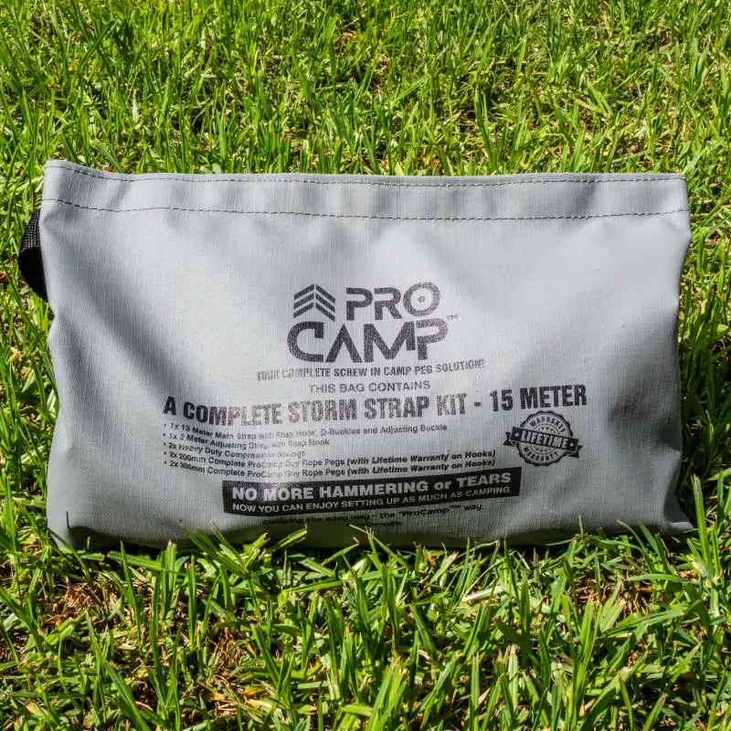 ProCamp Complete Storm Strap Kit - 15 Meter available from 4Matt Campers in Cape Town