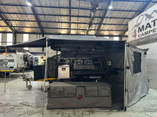 2022 Conqueror Comfort Recce off-road camping trailer – front view, kitchen detail