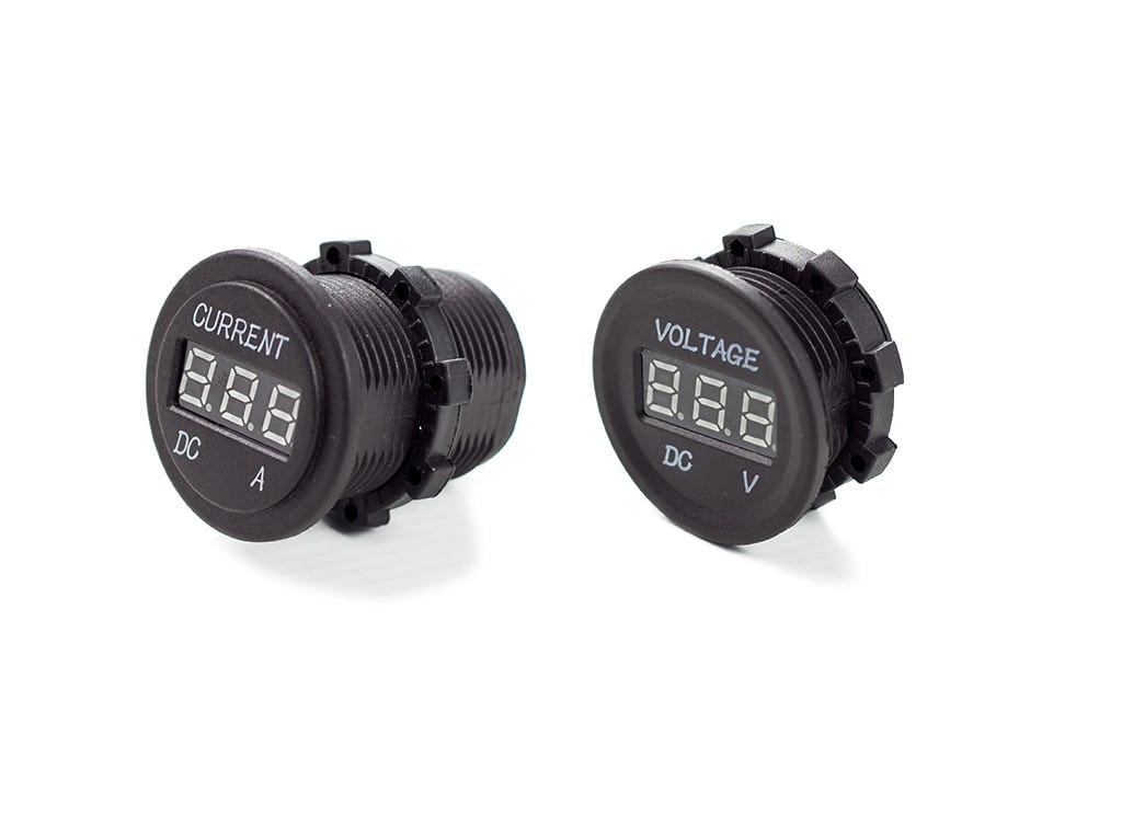 Front Runner Volt Meter Amp Meter Socket Panel Insert Kit — 4Matt Campers, Western Cape & Cape Town