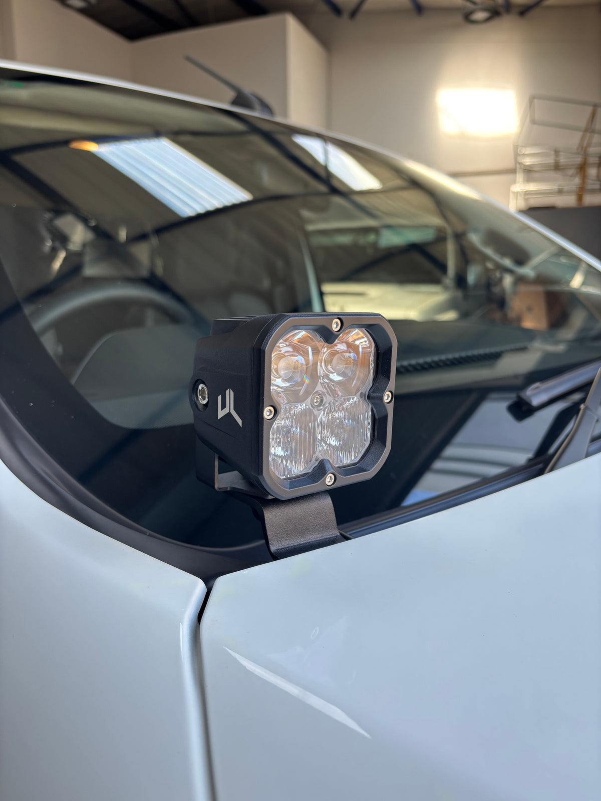 Ultra LED Isuzu D-Max Gen 7 & Gen 8 Ditch Light Brackets Set, photo 1 of 4 — 4Matt Campers, Western Cape & Cape Town