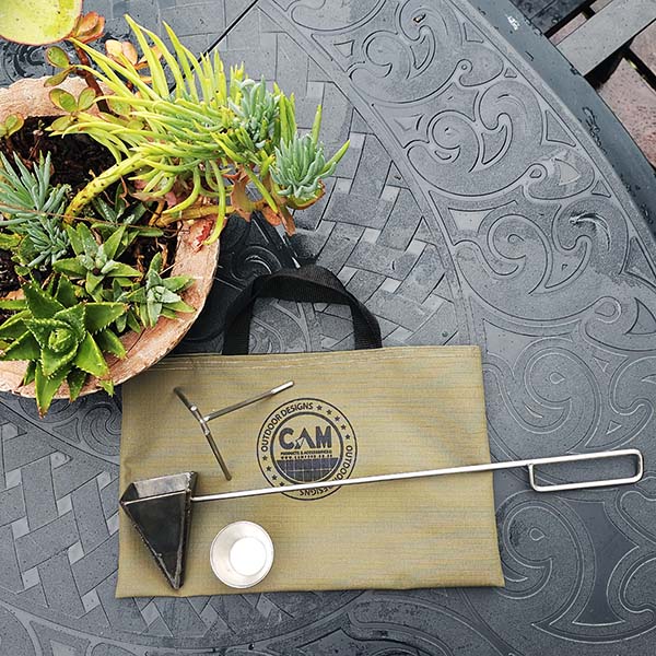 Flambadou with Bag, Stand and Cup – image 1