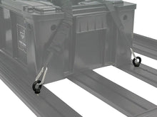 Tie down rings on a rack