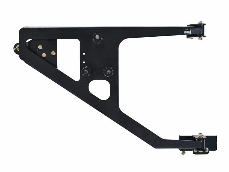Front Runner Spare Wheel Carrier — Land Rover Defender 130 Bakkie — 4Matt Campers, Western Cape & Cape Town
