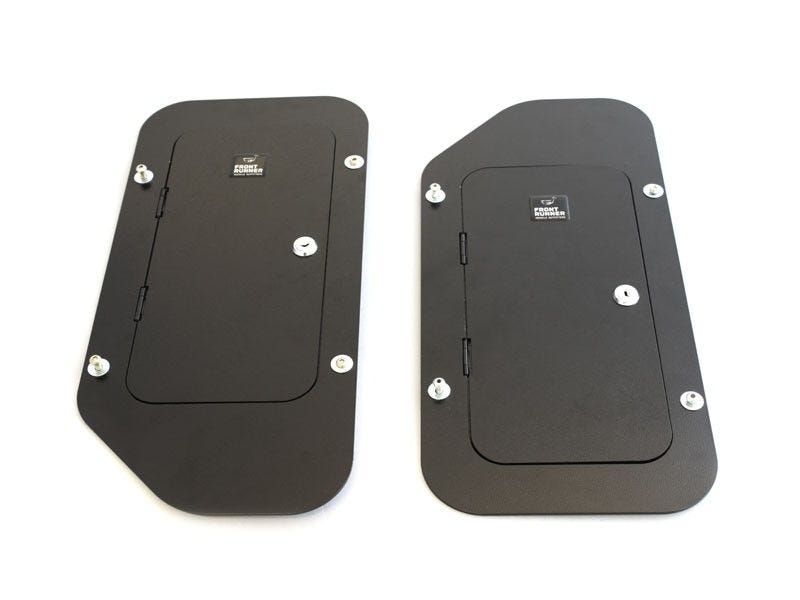Front Runner Double Rear Seat Vehicle Safe — Toyota Hilux Xtra Cab (2012) — 4Matt Campers, Western Cape & Cape Town