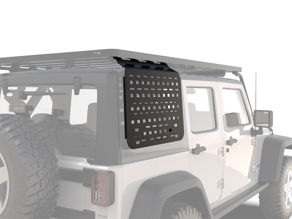Front Runner Exterior Side Molle Panel Kit / RHS — Jeep Wrangler JK — 4Matt Campers, Western Cape & Cape Town