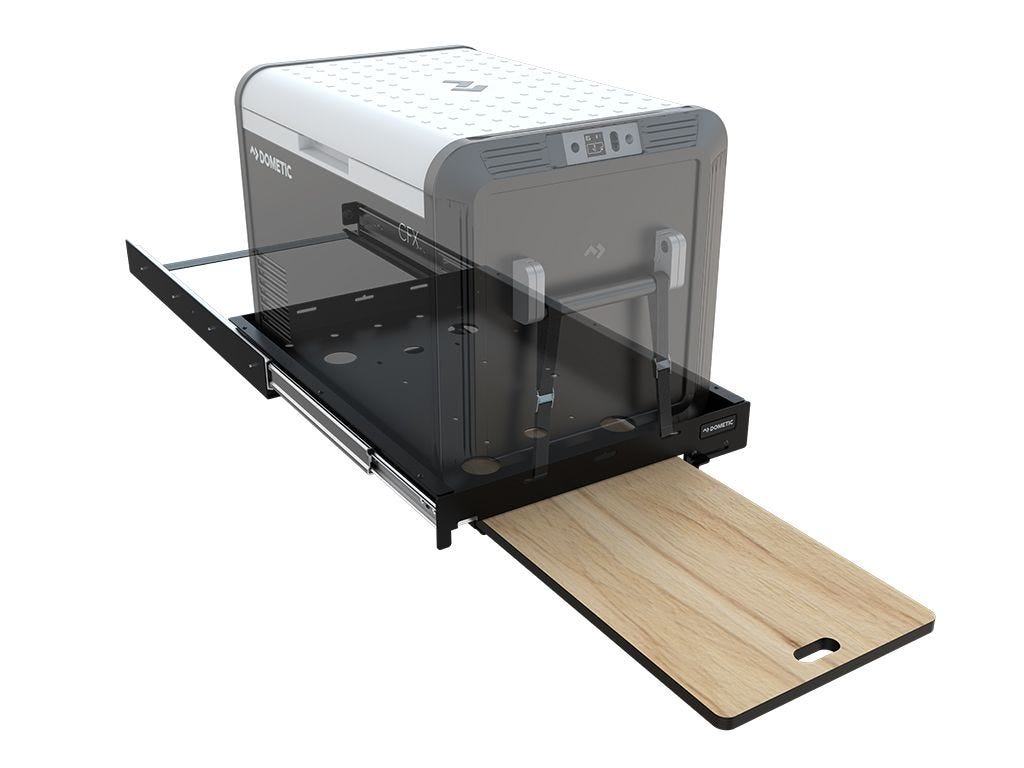 Front Runner Dometic cargo slide and fridge slide, 55L