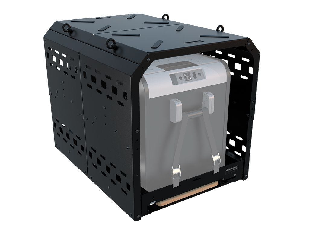 Front Runner fridge slide and cage combo, small