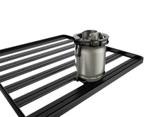 Gas bottle holder latch detail
