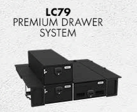 Gobi-X Premium Drawer System for the Land Cruiser 79 — official Gobi-X catalogue render