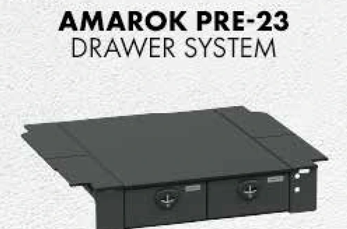 Gobi-X Drawer System for the VW Amarok pre-2023 — official Gobi-X catalogue render