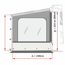 Fiamma Side W Pro awning side panel, photo 2