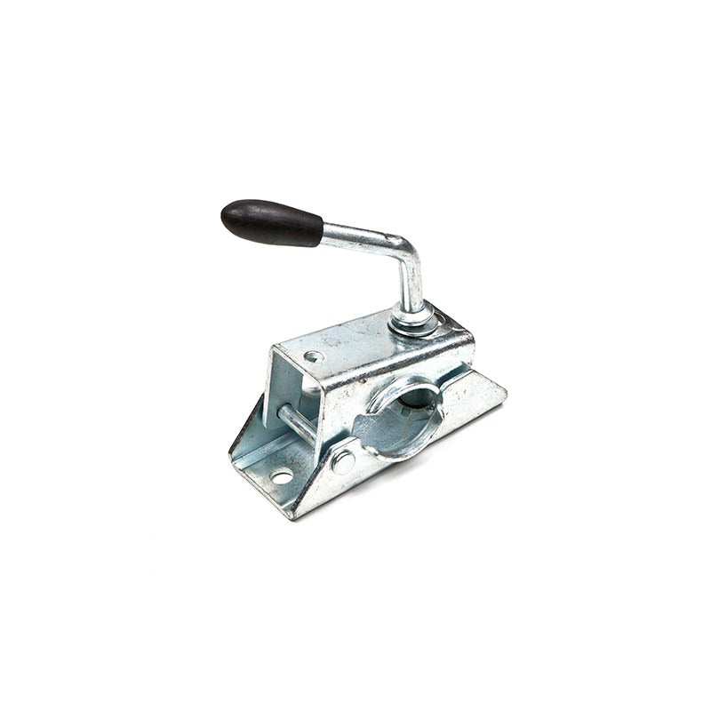 Burquip 48mm heavy-duty jockey wheel clamp — 4Matt Campers, Western Cape & Cape Town
