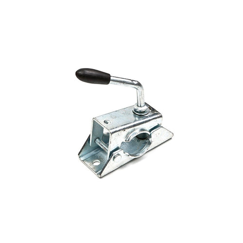 Burquip 48mm heavy-duty jockey wheel clamp — 4Matt Campers, Western Cape & Cape Town