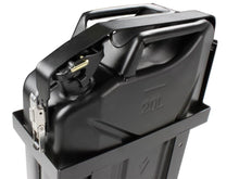 Vertical jerry can holder strap