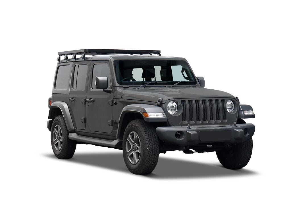 Front Runner Slimline II 1/2 Roof Rack Kit / Tall — Jeep Wrangler 4xe (2021-Current) — 4Matt Campers, Western Cape & Cape Town