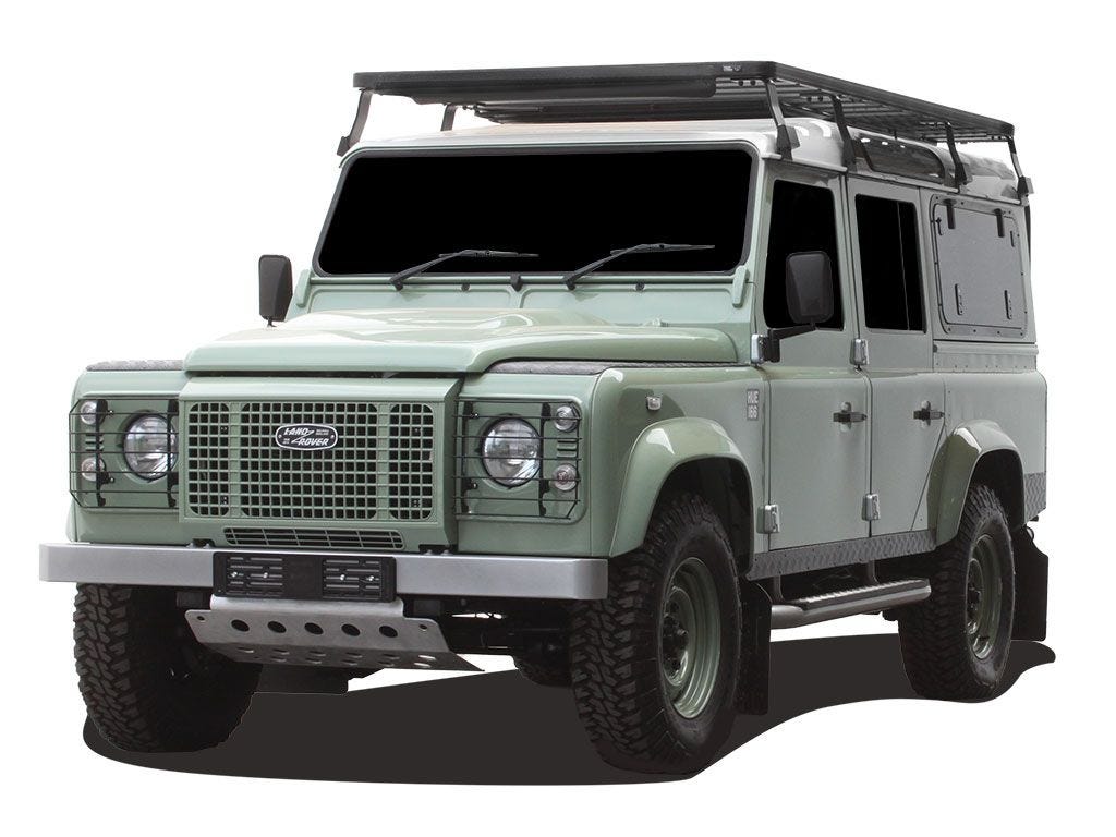Front Runner Slimline II Roof Rack Kit — Land Rover Defender 110 (1983-2016) — 4Matt Campers, Western Cape & Cape Town
