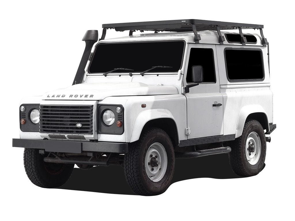 Front Runner Slimline II Roof Rack Kit — Land Rover Defender 90 (1983-2016) — 4Matt Campers, Western Cape & Cape Town
