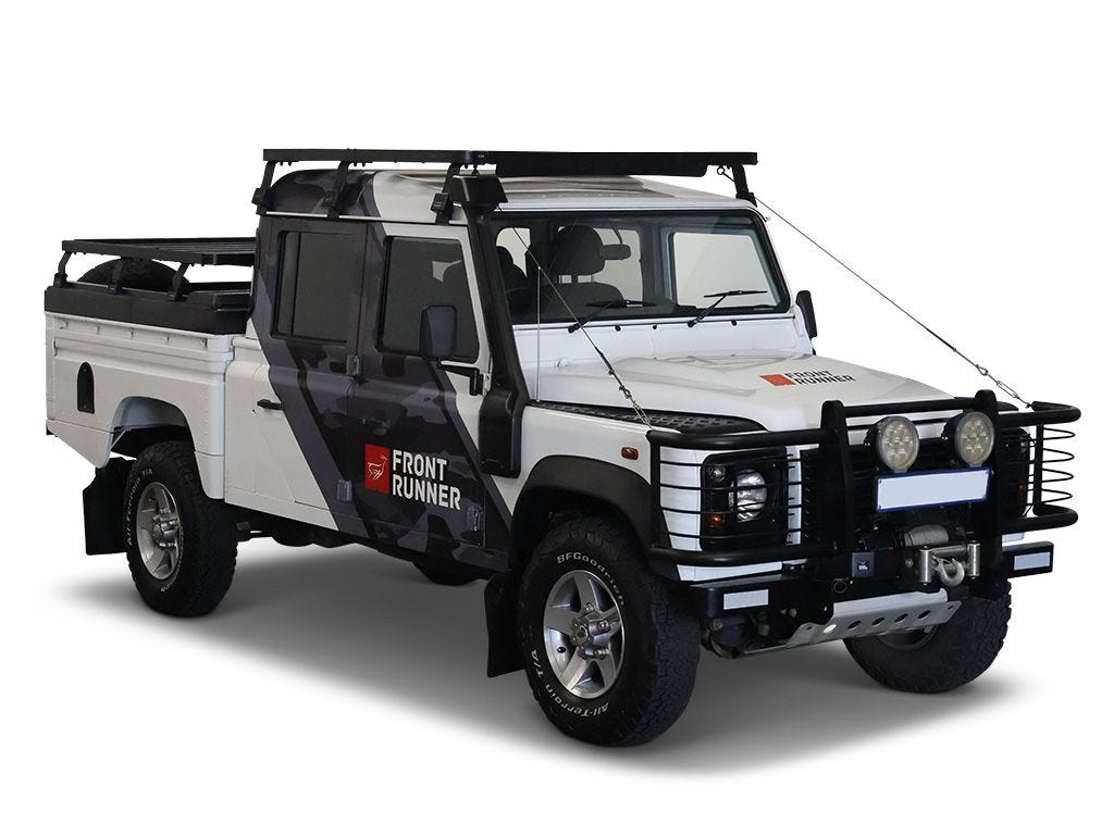 Front Runner Slimline II 1/2 Roof Rack Kit / Tall — Land Rover Defender 110/130 (1983-2016) — 4Matt Campers, Western Cape & Cape Town