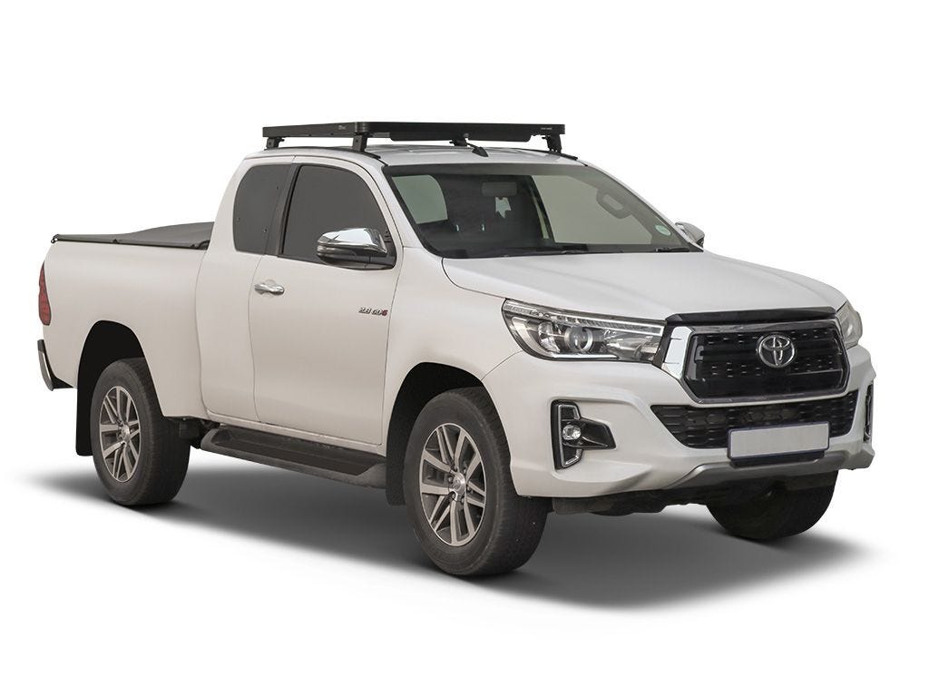 Front Runner Slimline II Roof Rack Kit — Toyota Hilux Revo Extra Cab (2016-Current) — 4Matt Campers, Western Cape & Cape Town