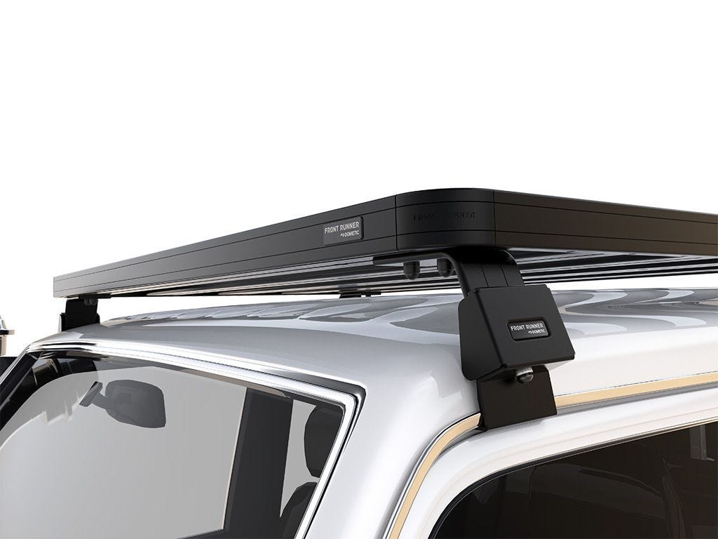 Front Runner Slimline II 3/4 Roof Rack Kit — Toyota Land Cruiser 79 DC Bakkie — 4Matt Campers, Western Cape & Cape Town