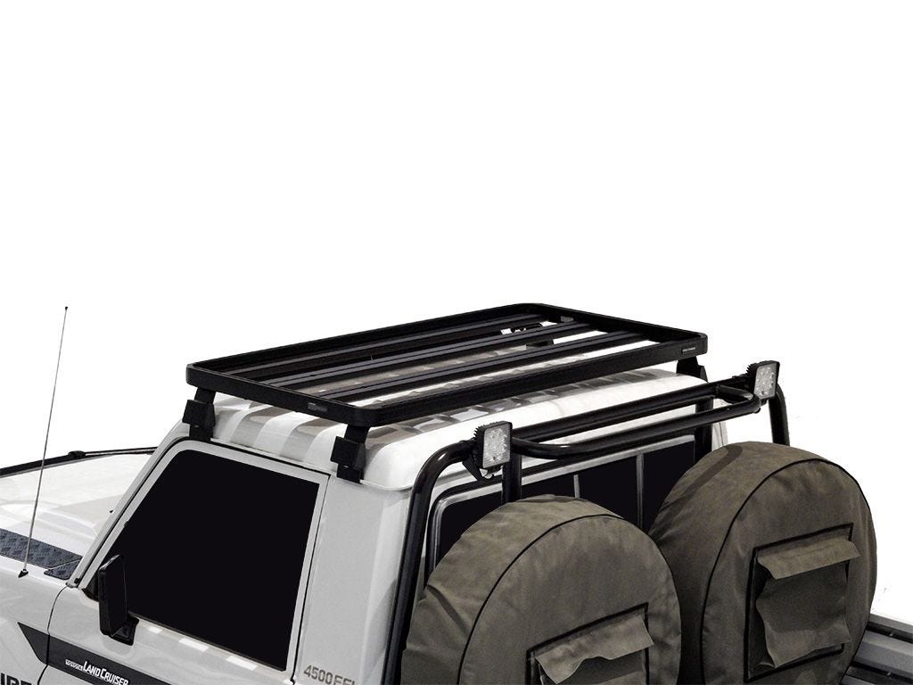 Front Runner Slimline II Roof Rack Kit — Toyota Land Cruiser SC Bakkie — 4Matt Campers, Western Cape & Cape Town