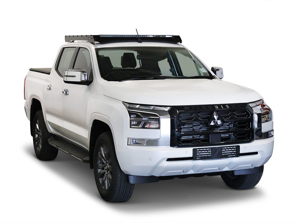 Front Runner Slimsport Roof Rack Kit / Lightbar Ready — Mitsubishi Triton MV 6th Gen Double Cab (2024-Current) — 4Matt Campers, Western Cape & Cape Town