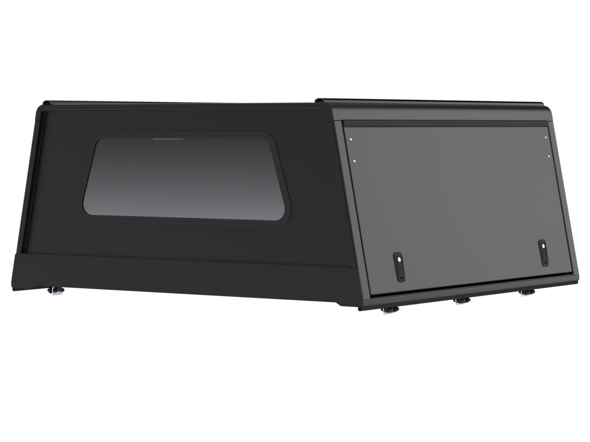 Alu-Cab Contour Canopy — installed, canopy detail