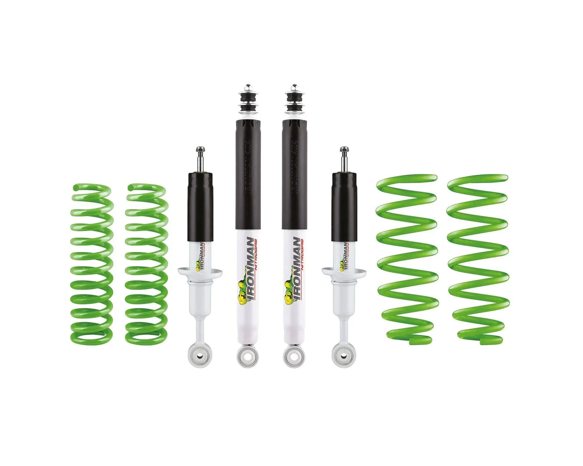 Ironman 4x4 Nitro Gas suspension kit for the Toyota Land Cruiser Prado 150 TX 2009 onwards