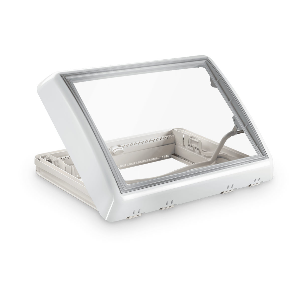 Dometic Midi Heki Style 700x500mm roof window skylight with acrylic dome — 4Matt Campers, Western Cape & Cape Town