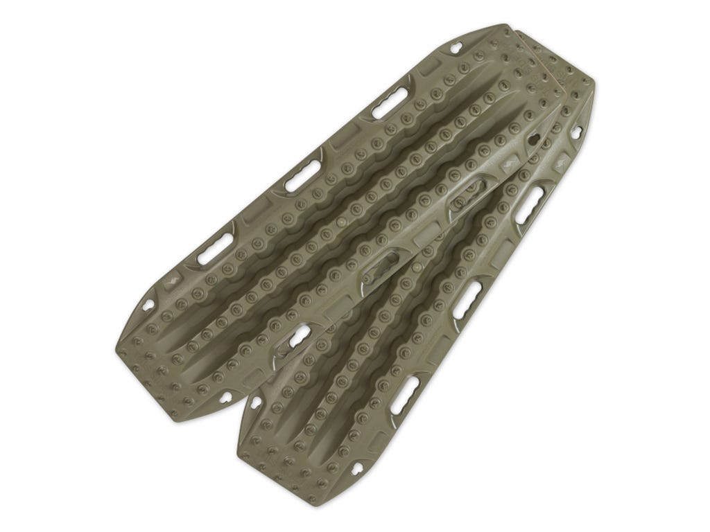 MAXTRAX MKII olive drab recovery tracks, pair