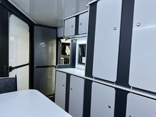 2026 Nayela Mahem demo – interior storage cupboards and 314 L stand-up fridge
