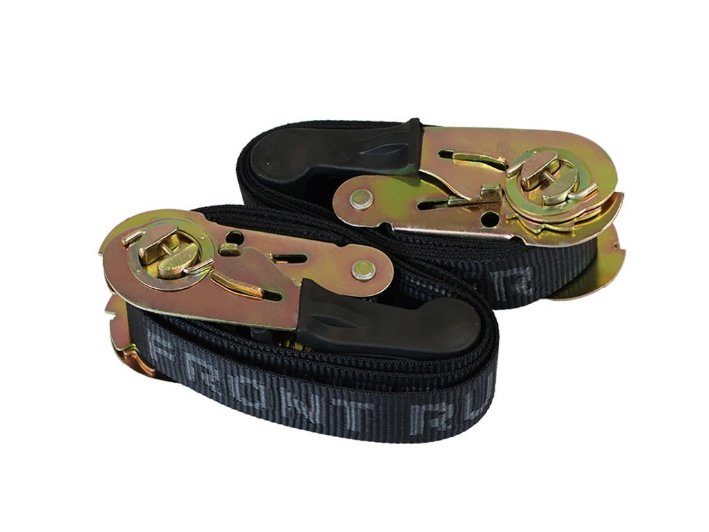Front Runner Endless Ratchet Straps / Black 1.5m — 4Matt Campers, Western Cape & Cape Town