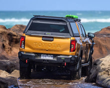 Ironman 4x4 rear protection tow bar for the Toyota Hilux Travo (Next Gen) 2026+