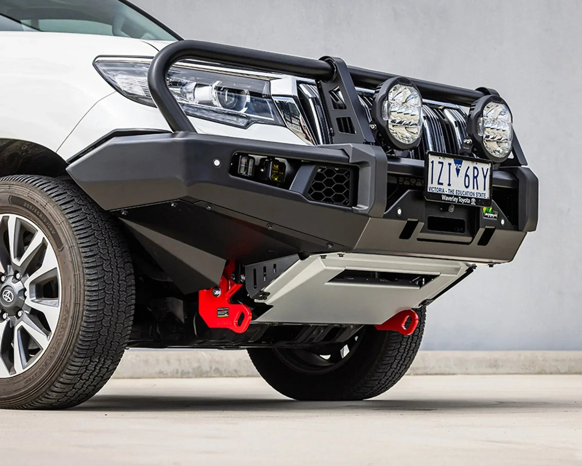 Ironman 4x4 5 tonne rated recovery points for the Toyota Land Cruiser Prado 150 2009+