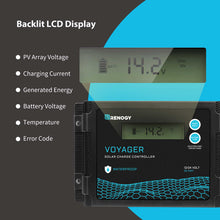 Renogy Voyager IP67 waterproof solar regulator side view