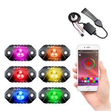 Flex RGB rock light kit with 6 LED pods