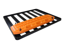 Recovery board mount on a roof rack