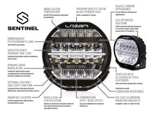 Lazer Sentinel 7 inch LED driving light, photo 4