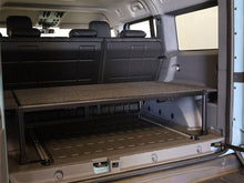 Front Runner Ineos Grenadier Storage System fitted in a Grenadier load area, photo 2