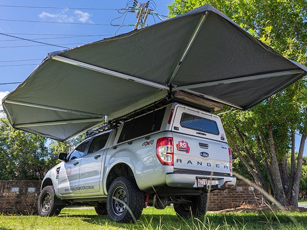 Howling Moon Swing Awning 270 degree 6-panel available from 4Matt Campers in Cape Town