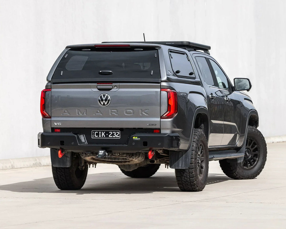Ironman 4x4 rear protection tow bar for the Volkswagen Amarok 2023+