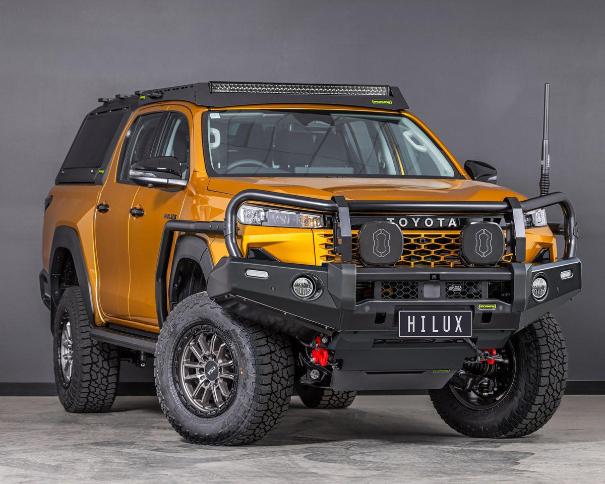 Ironman 4x4 Deluxe bull bar for the Toyota Hilux Travo, Next Gen (2026+)