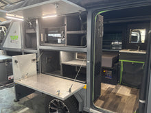 2023 Tuff Cats Mbada 2 Max – side lockers with microwave and fold-down counter