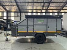 2025 Tuff Cats Shumba Elite 2 – side profile packed for travel, aluminium cladding on a galvanised chassis